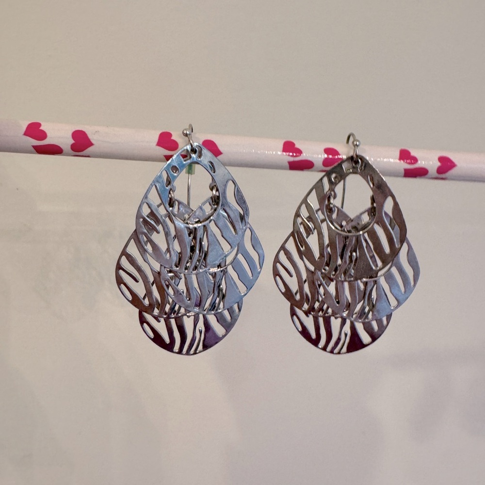 Animal print earrings